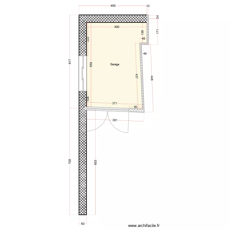 Garage v1.0. Plan de 