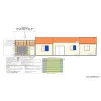 Fa&ccedil;ade Sud Bloc B&eacute;ton Creux
