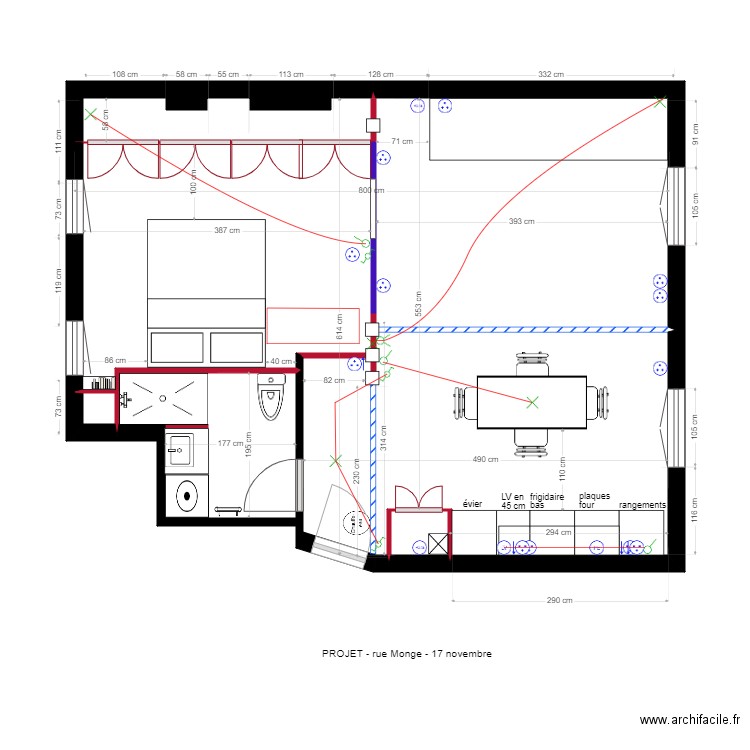  monge plan elec. Plan de 0 pièce et 0 m2