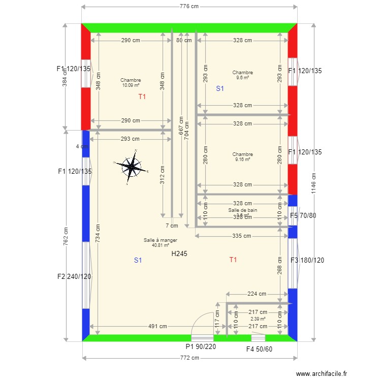 Plan SANVOISIN . Plan de 0 pièce et 0 m2