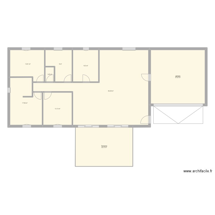 plan maison. Plan de 0 pièce et 0 m2