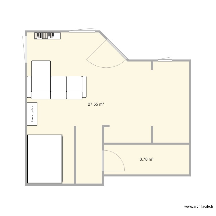Appt avi. Plan de 0 pièce et 0 m2