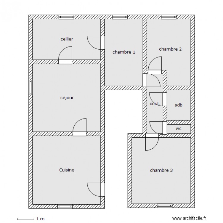 Plan. Plan de 0 pièce et 0 m2