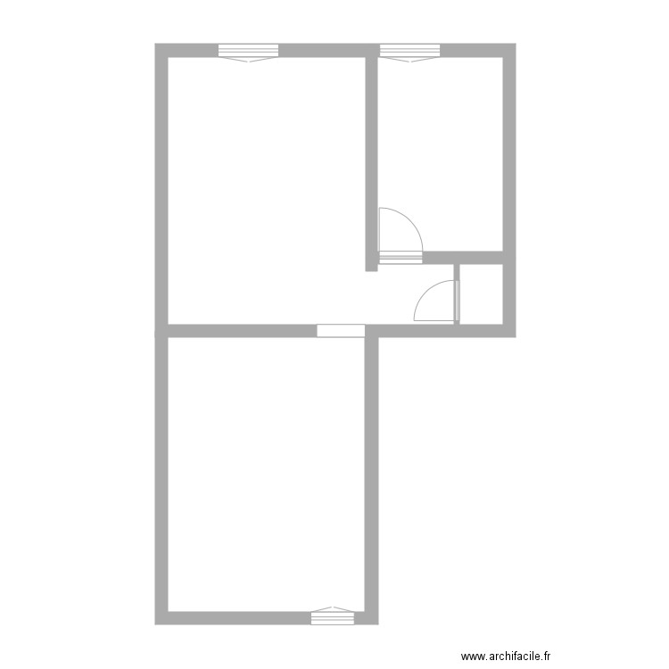 plan 23 Voltaire. Plan de 0 pièce et 0 m2