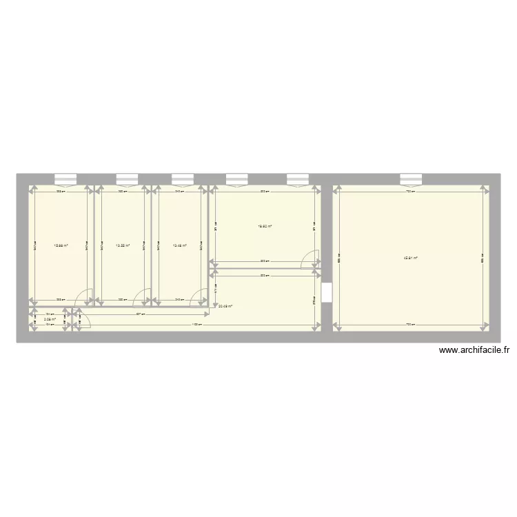 BESSON St Martin Lestra. Plan de 