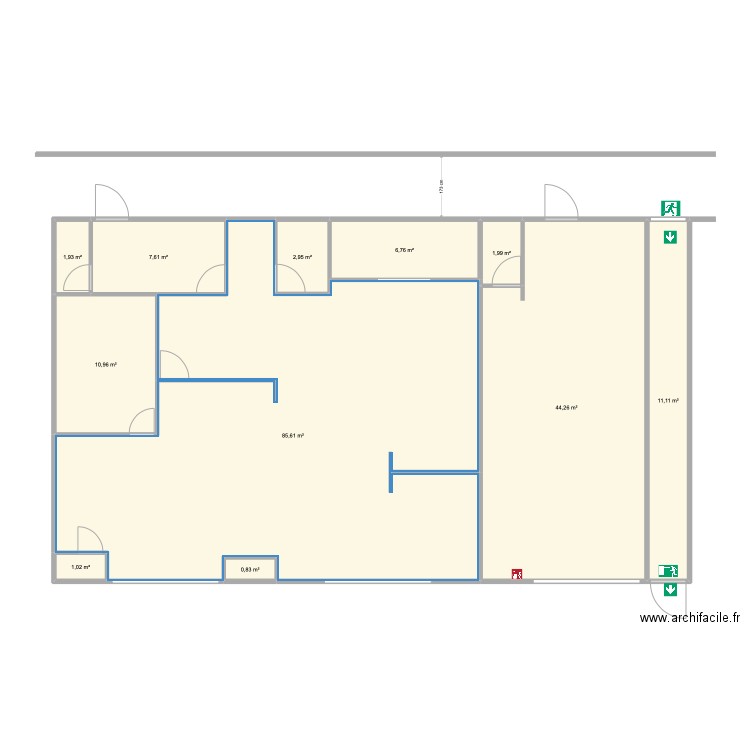 Extension Bureaux Aprocab. Plan de 0 pièce et 0 m2