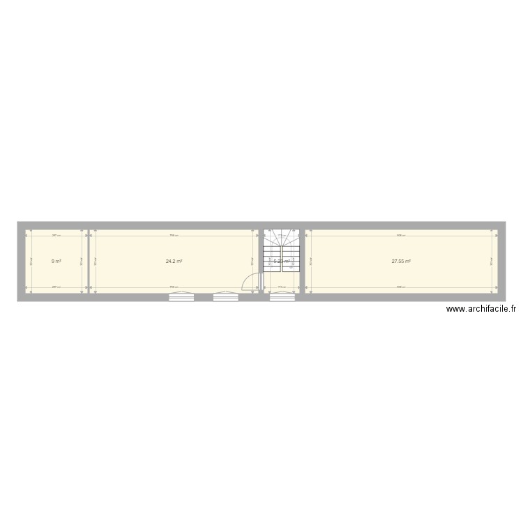 SONIA ETAGE. Plan de 0 pièce et 0 m2