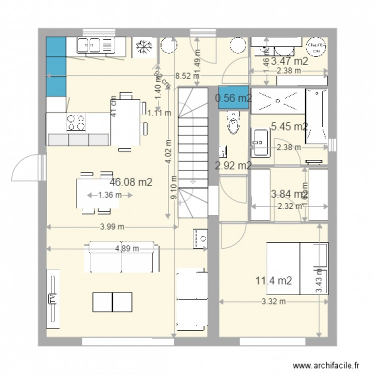 Maison plan final 5. Plan de 0 pièce et 0 m2