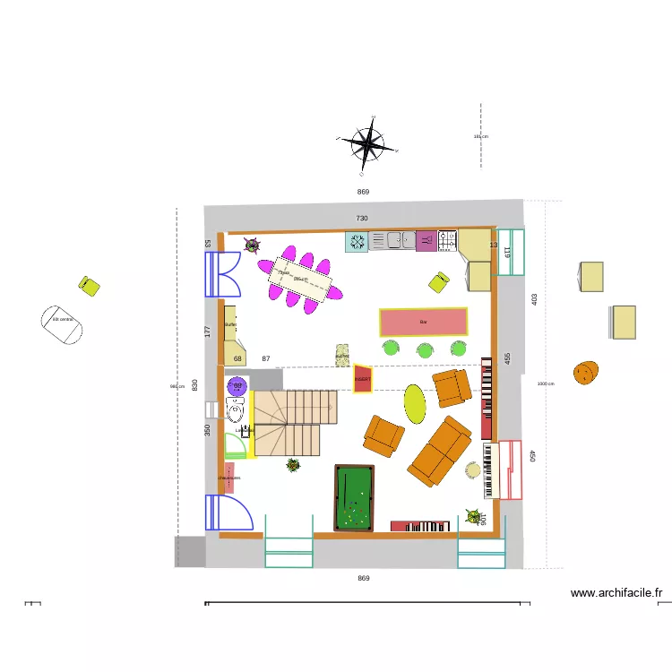caoussado10xavier. Plan de 1 et 7 m² caoussado10xavier. Plan de 1 et 7 m²