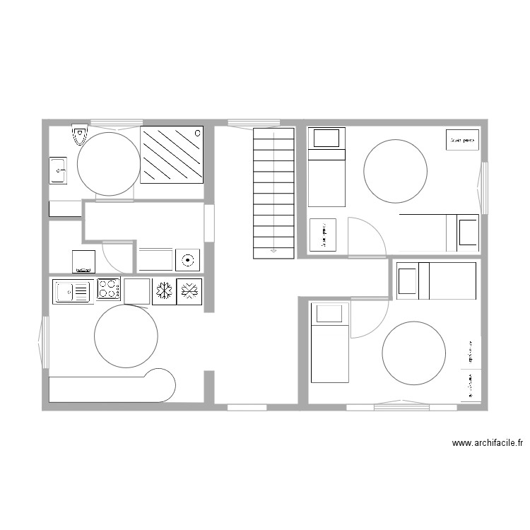 projet cada 2. Plan de 0 pièce et 0 m2