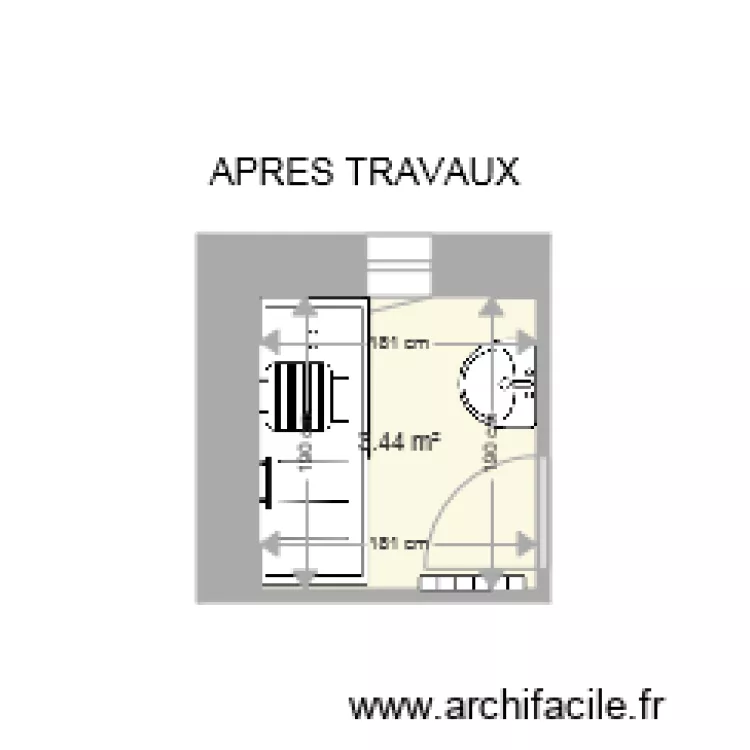 GUICHERD RDC. Plan de GUICHERD RDC. Plan de