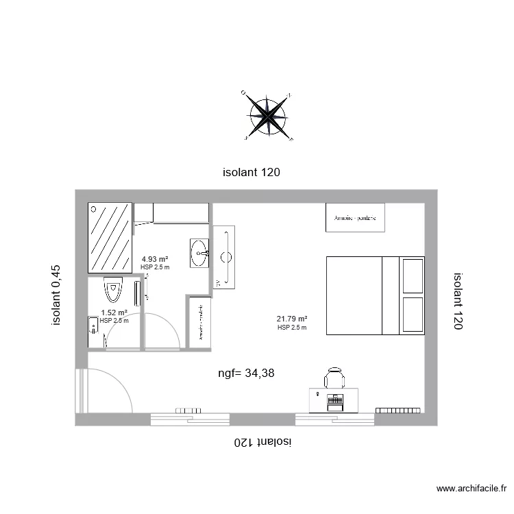 plan interieur. Plan de 
