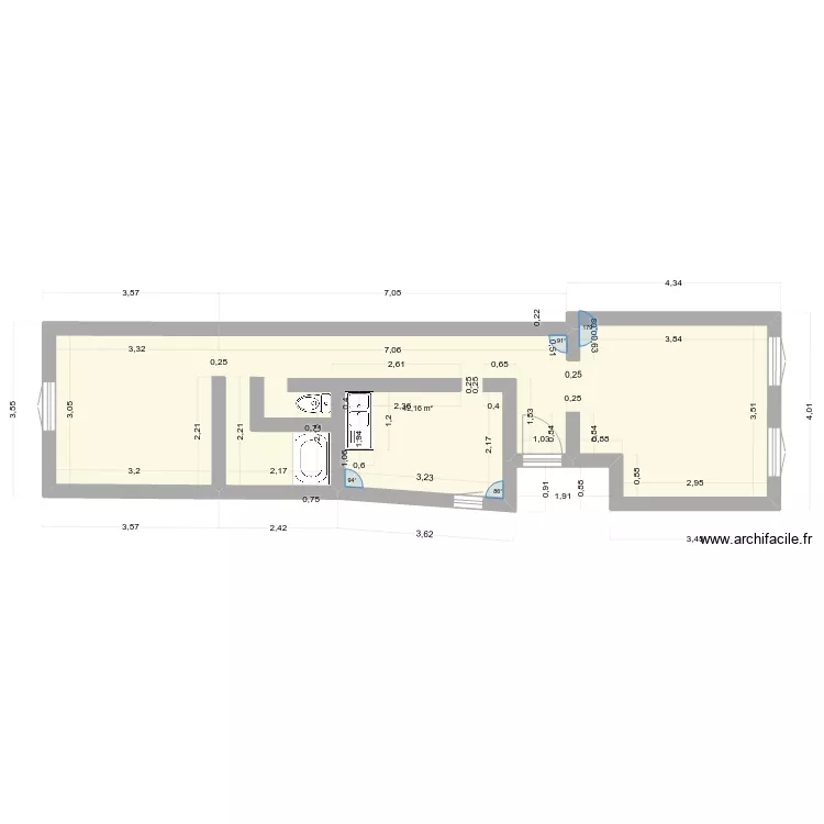 43 RAL REMPART. Plan de 