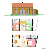 Hangar Face EST Plans RC et Etage 24 12 2015