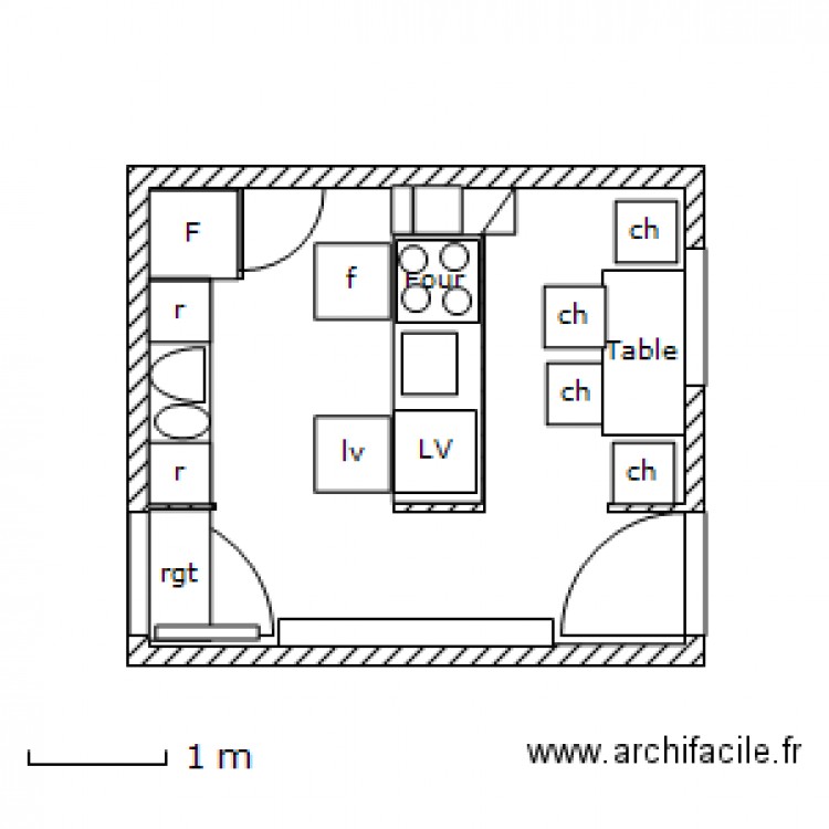 cuisine_bonne_cotes_01. Plan de 0 pièce et 0 m2