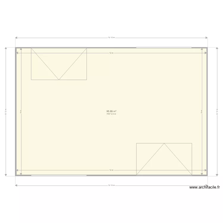BAT 1 VD . Plan de 