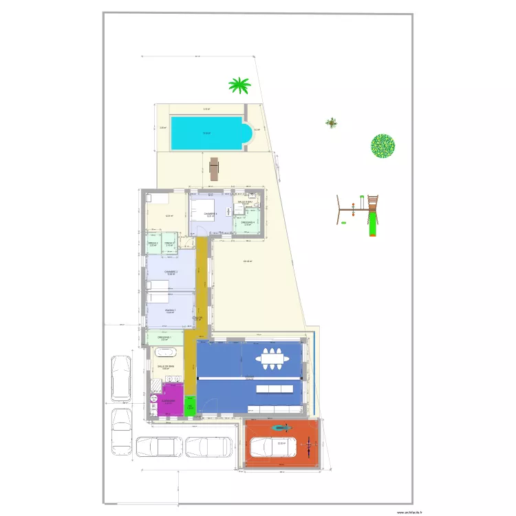 plan hier soir. Plan de 