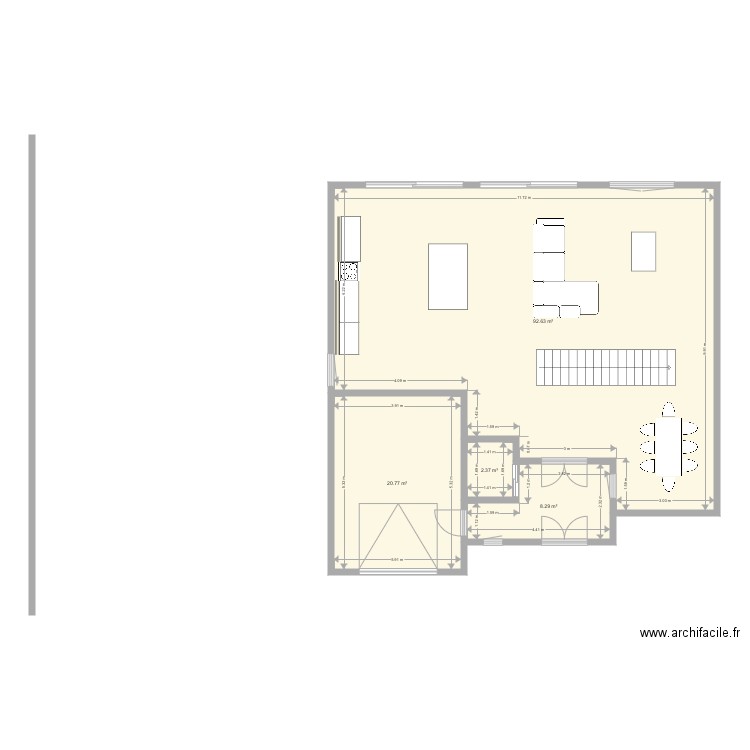 Plan new RDC version 2. Plan de 0 pièce et 0 m2