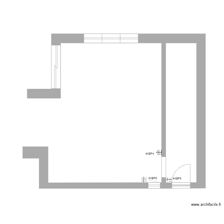 Ereffe salon entée API. Plan de 0 pièce et 0 m2