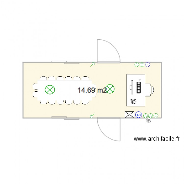 BUREAU TNN. Plan de 0 pièce et 0 m2