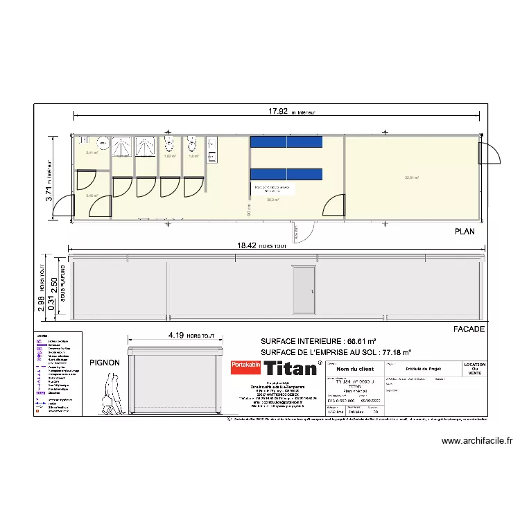SARPI_VESTIAIRE F. Plan de 