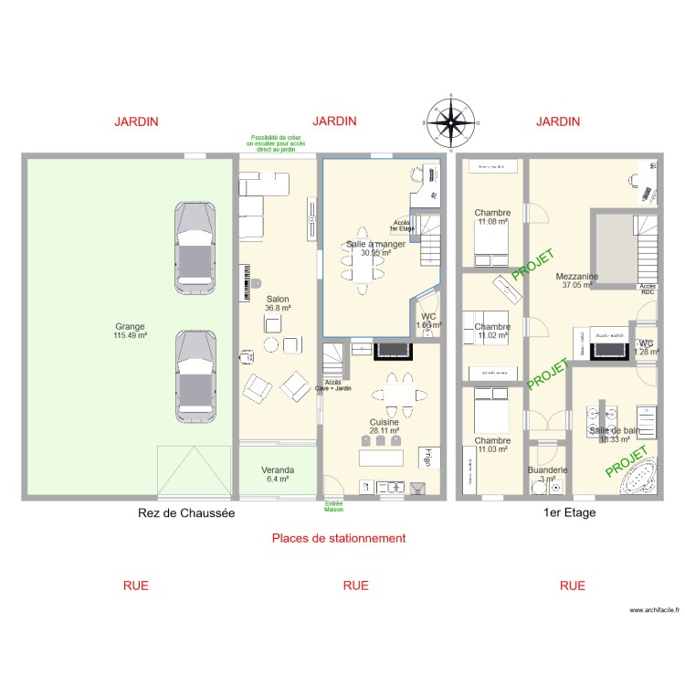 FERLET. Plan de 0 pièce et 0 m2