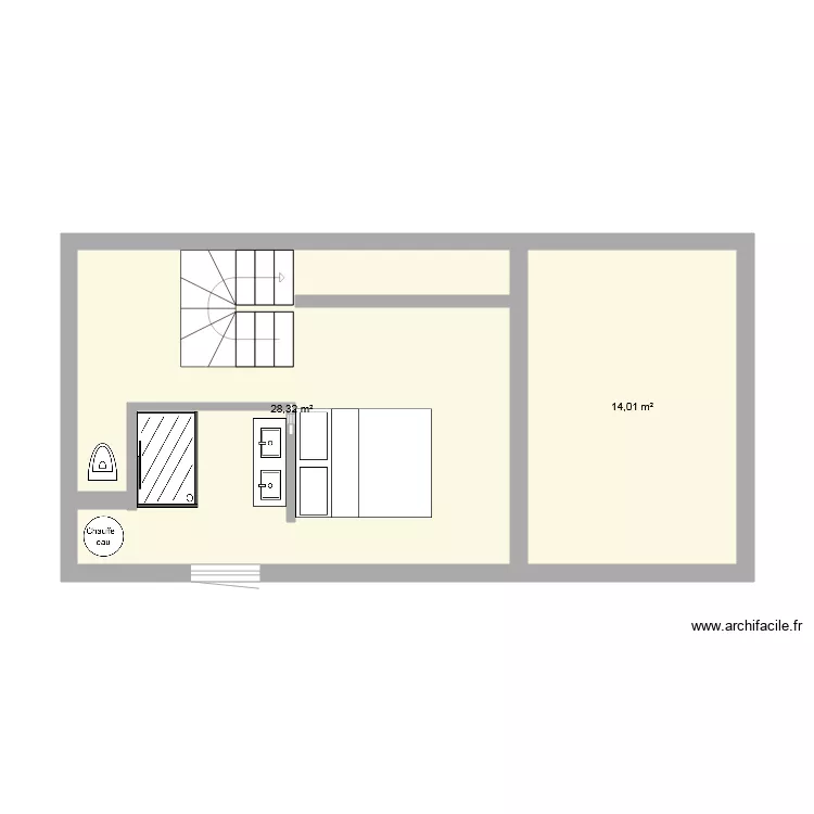 SUR ELE ESC DEMI 2. Plan de 