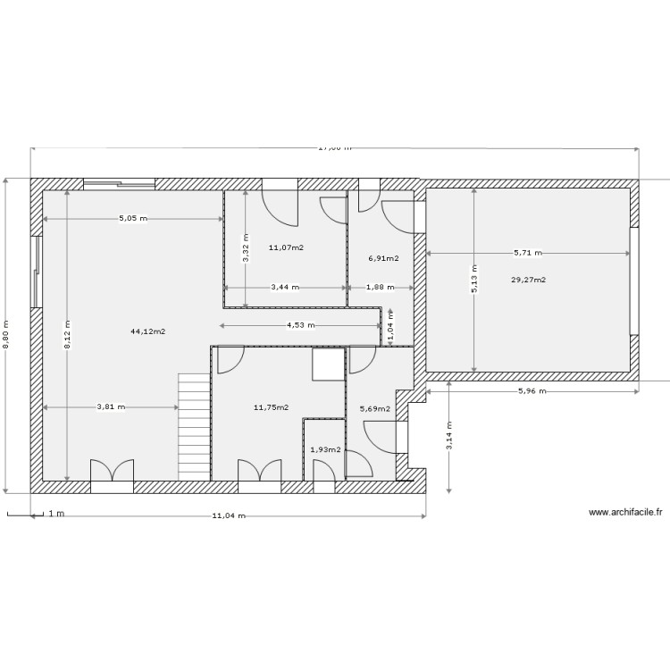 DELAUNAY. Plan de 0 pièce et 0 m2