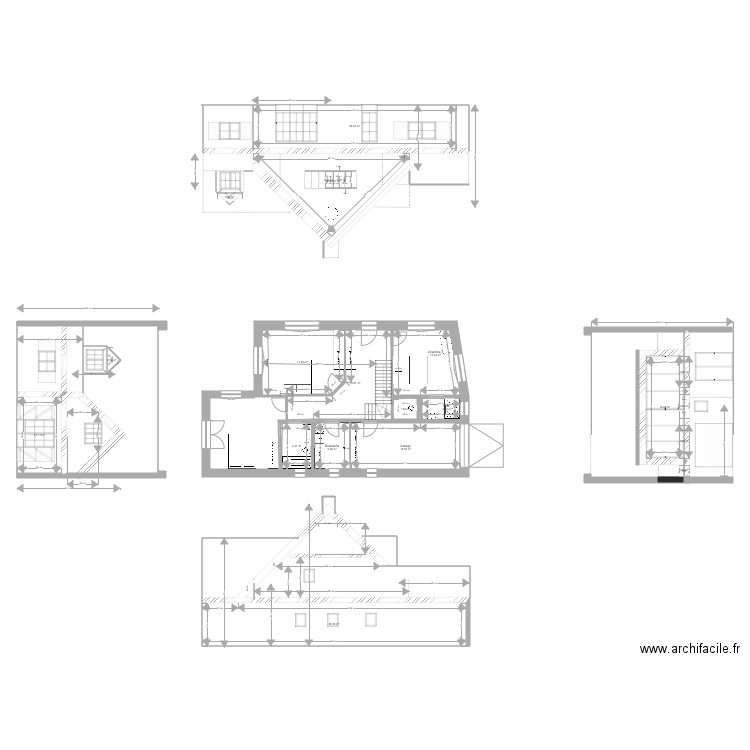 facade Quimiac V1. Plan de 0 pièce et 0 m2