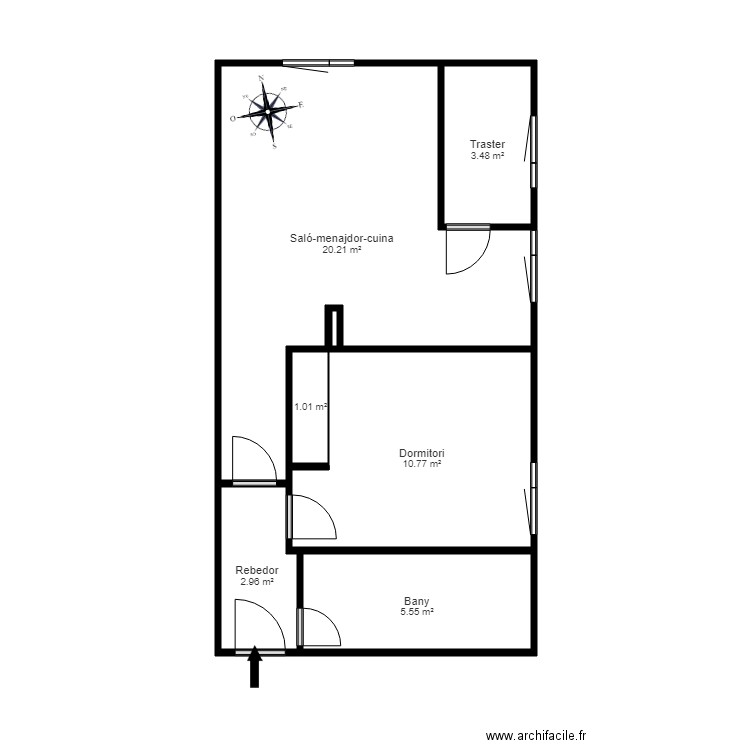 PRAT DE LA SOLANA ED 3 2 7 LA MASSANA. Plan de 0 pièce et 0 m2