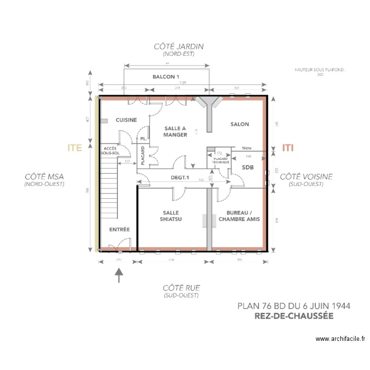 MaisonSeguin. Plan de 0 pièce et 0 m2