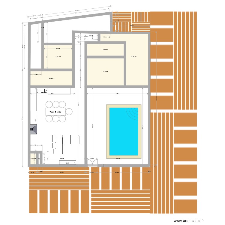 esquisse corbiac 3242019 v2. Plan de 0 pièce et 0 m2