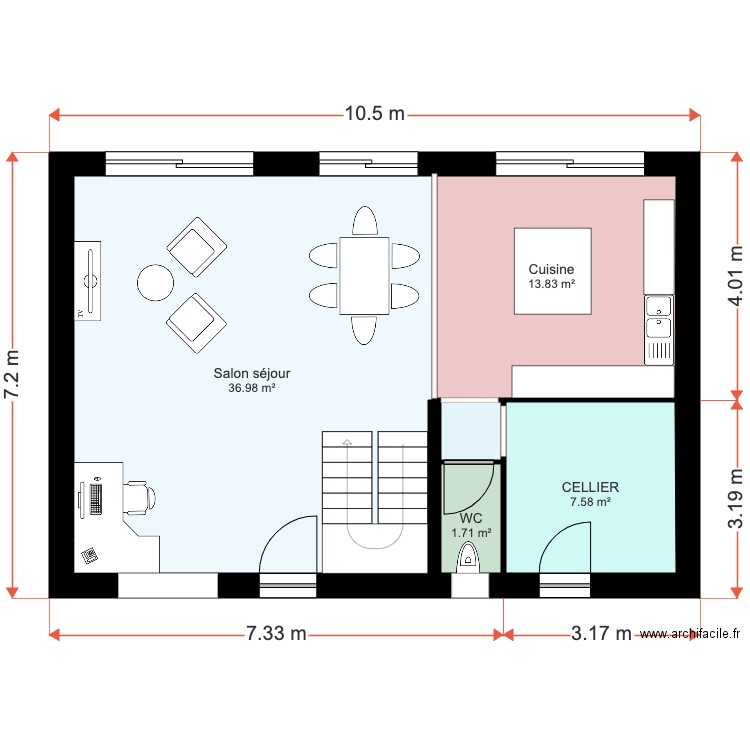 RLFF. Plan de 0 pièce et 0 m2