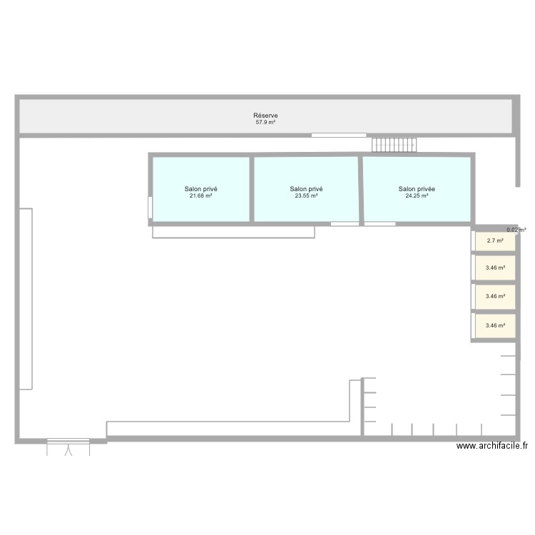 Magasin Pornuptia. Plan de 0 pièce et 0 m2