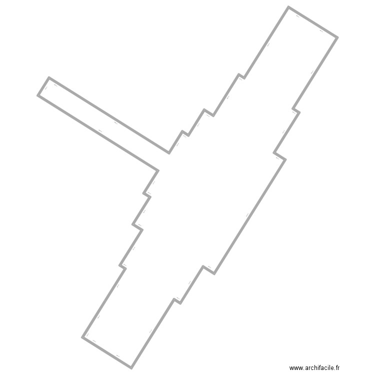 HOPITAL ALBERT 6. Plan de 1 pièce et 624 m2