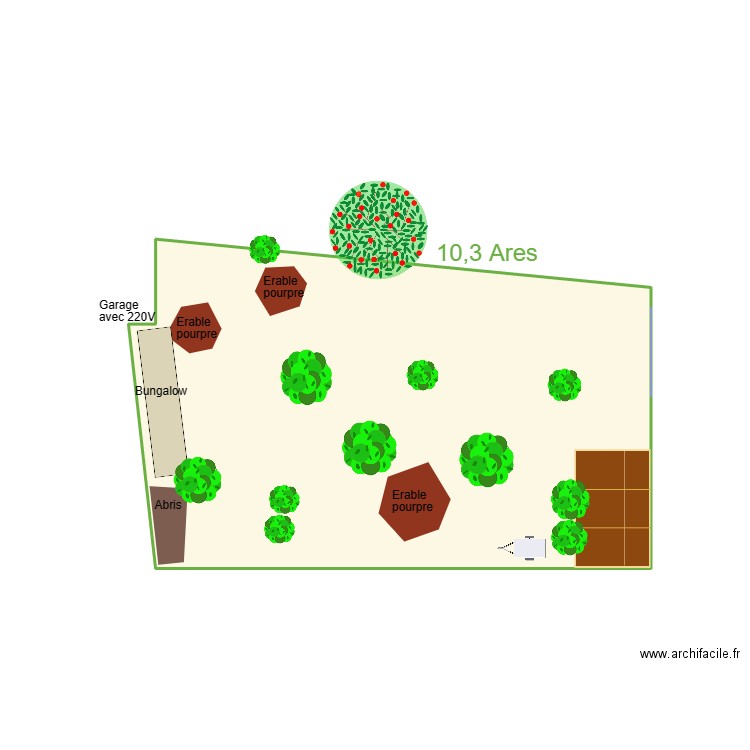 Aménagement verger 02. Plan de 0 pièce et 0 m2