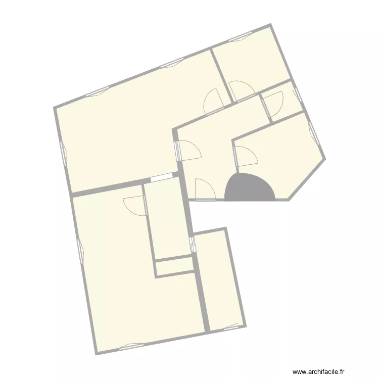 Croquis de remacle. Plan de 