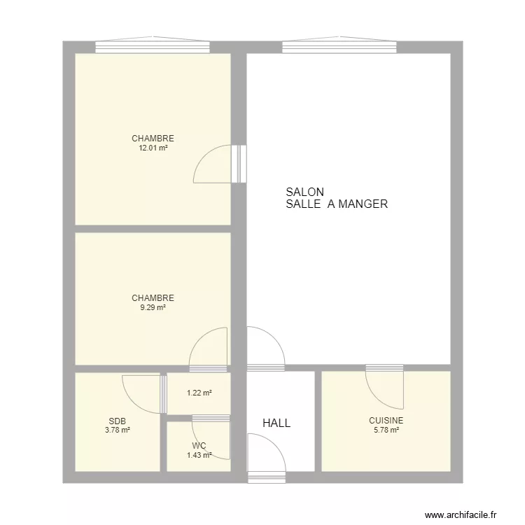 gh 321 avec nom des pieces. Plan de 