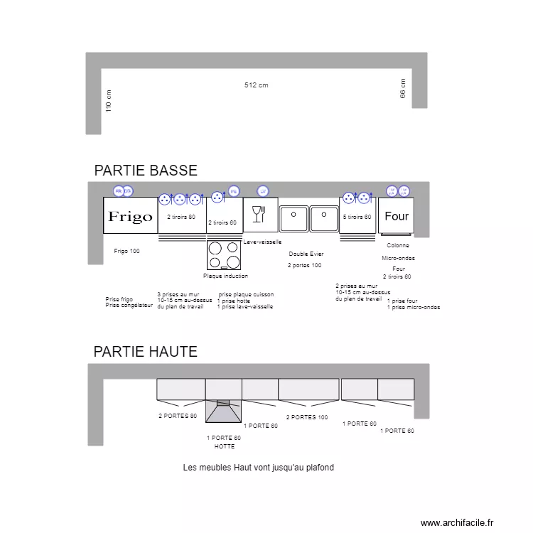 BATYAM CUISINE V1. Plan de 