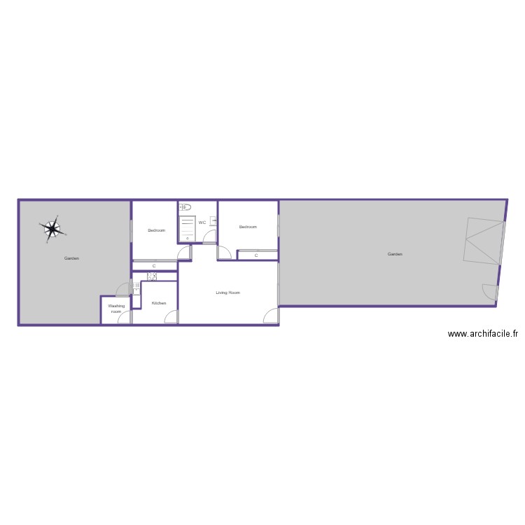 4866 A piso 77. Plan de 0 pièce et 0 m2