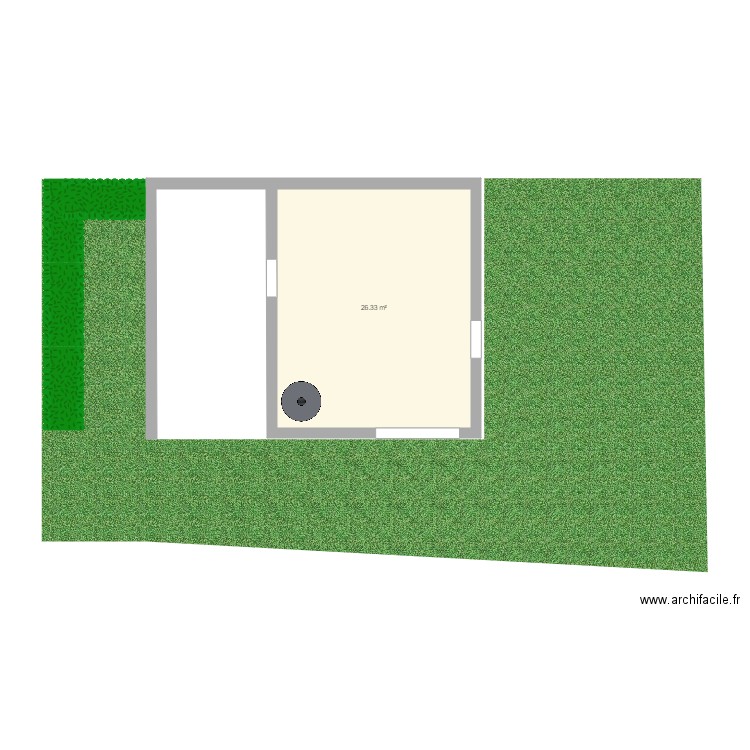 abri de jardin. Plan de 0 pièce et 0 m2