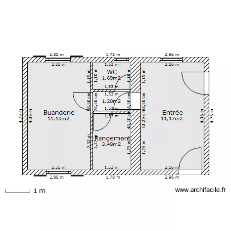 Extension entrée v.1. Plan de Extension entrée v.1. Plan de