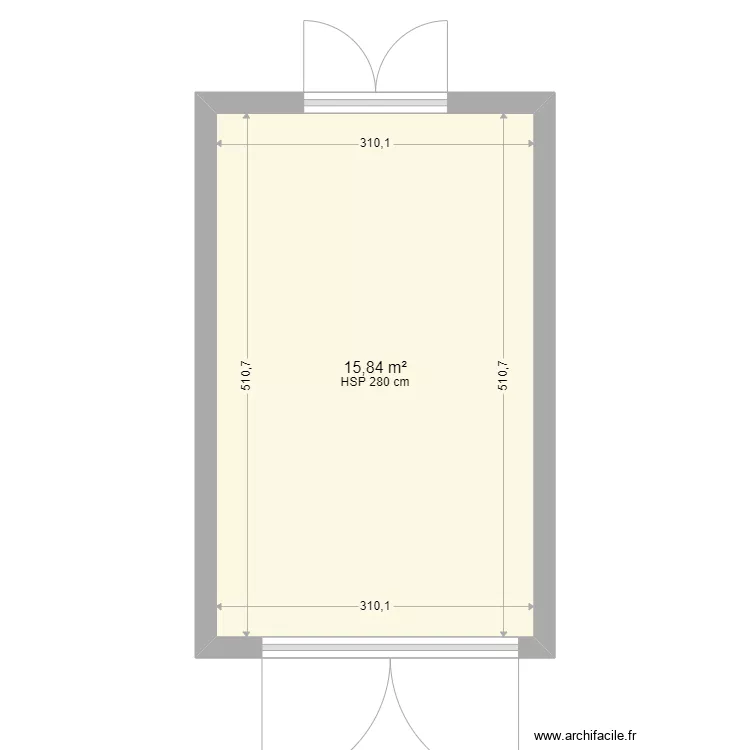 Garage Simple 11. Plan de 