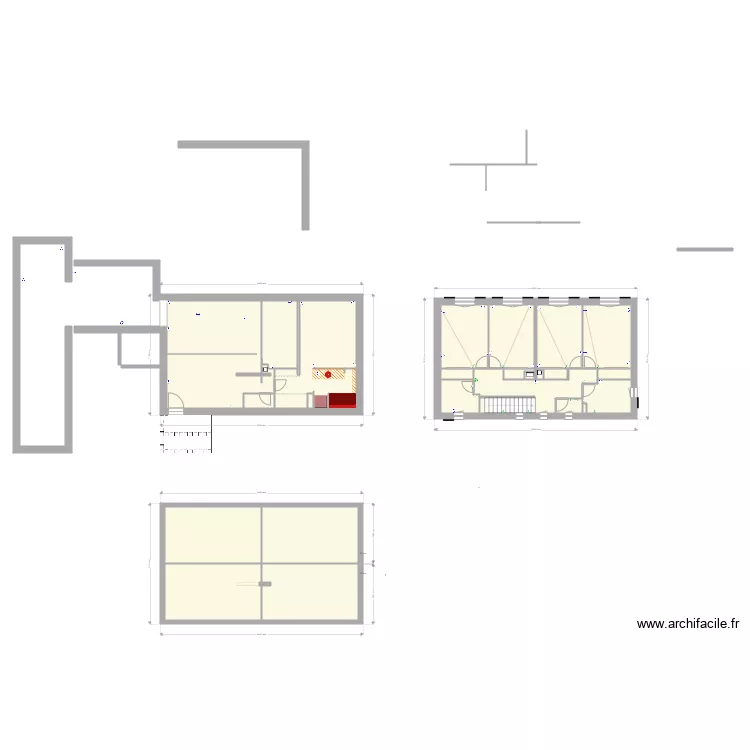 Plan existant3. Plan de 