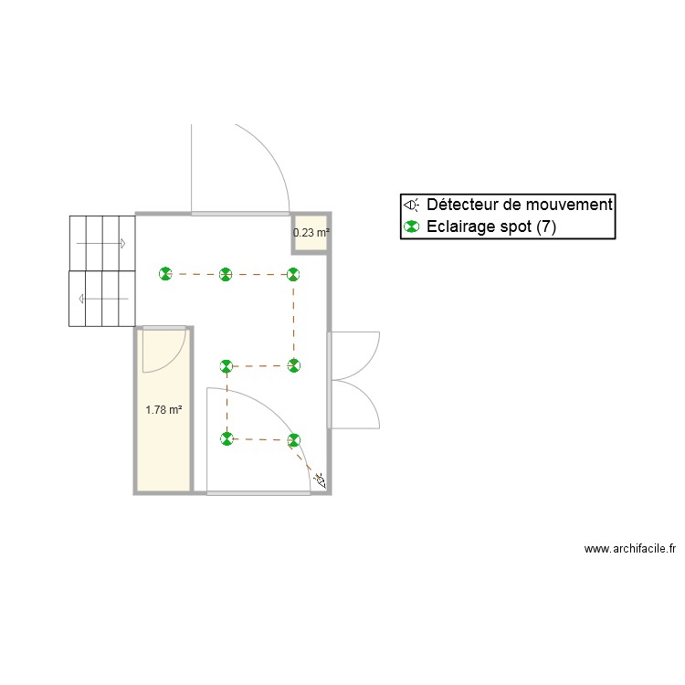 El Chaal. Plan de 0 pièce et 0 m2