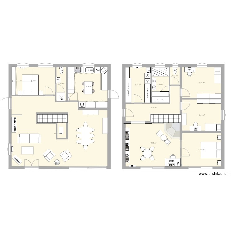 Maison Royan V4 suite parentale. Plan de 0 pièce et 0 m2