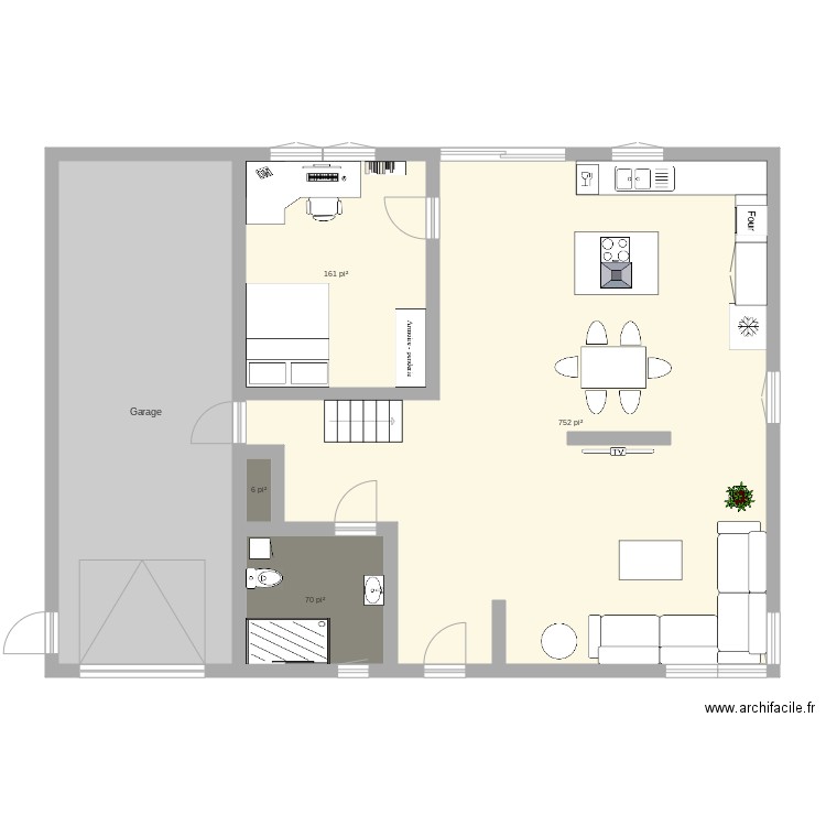  Plan 2 RDC. Plan de 0 pièce et 0 m2