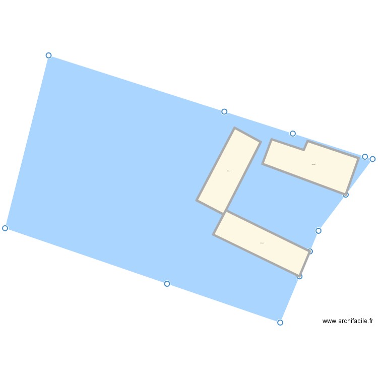 maison landas actuelle Aout 2022. Plan de 3 pièces et 278 m2