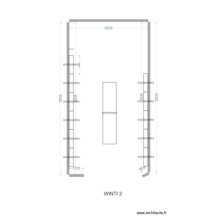 mobile store winti 2. Plan de 0 pièce et 0 m2