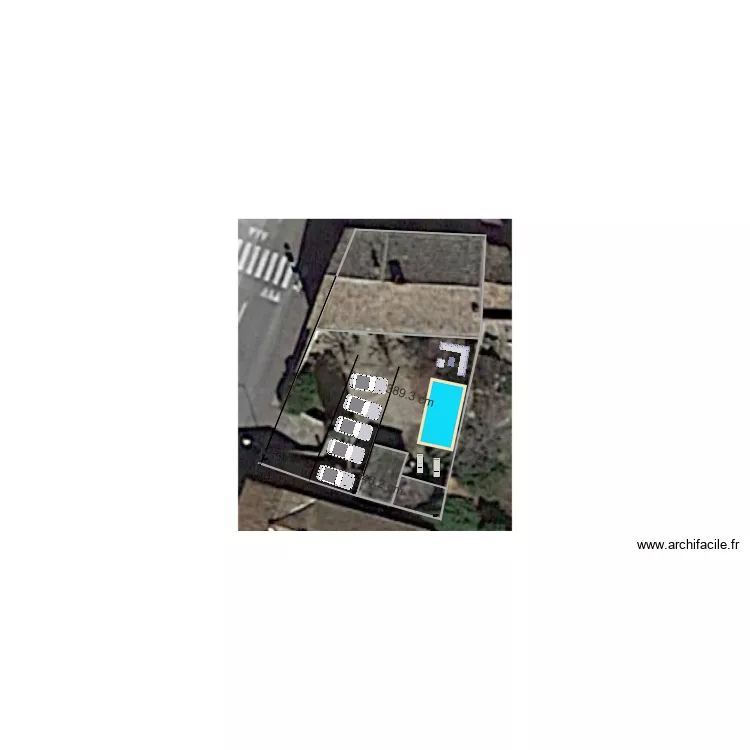 portail coulissant 5 m en limite. Plan de portail coulissant 5 m en limite. Plan de